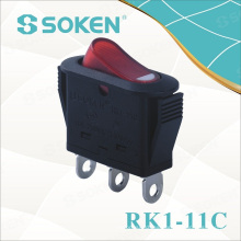 Soken Rocker Switch on-off / on-on para electrodomésticos Rk1-11c